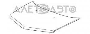 Капот голый Acura MDX 07-13