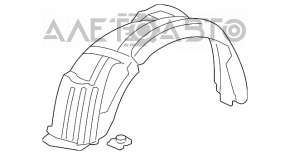 Подкрылок передний правый Acura MDX 07-13