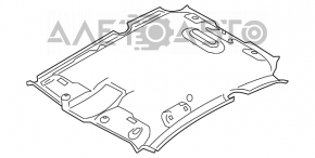 Обшивка стелі Audi Q5 8R 09-17 сіра без люка