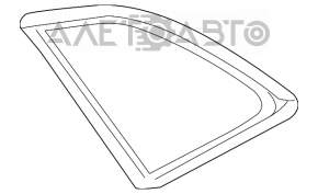 Форточка глухое стекло задняя левая Audi Q5 8R 09-17