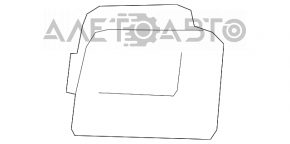 Щиток вентиляции левый Audi A4 B8 08-16 новый OEM оригинал