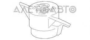 Опора амортизатора задняя правая Audi Q5 8R 09-17