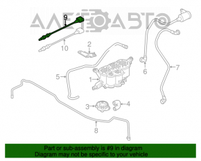 Лямбда-зонд второй Audi A4 B8 08-16 2.0T