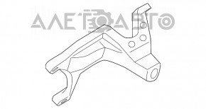 Кронштейн подушки двигуна лев Audi A4 B8 08-16 2.0T