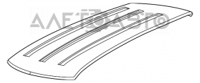 Крыша металл Fiat 500L 14- отпилена, примята, тычки