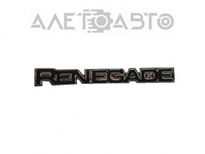 Емблема напис Renegade перед прав Jeep Renegade 15-