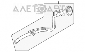 Заливна горловина паливного бака Nissan Versa 12-19 usa