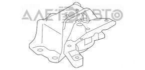 Подушка двигателя правая Nissan Versa 12-19 usa