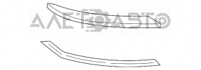 Відбивач задній правий Acura TLX 15- з хромом