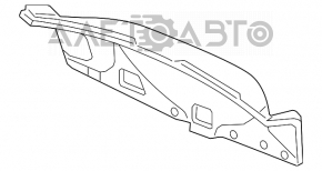 Обшивка кришки багажника Acura TLX 15-