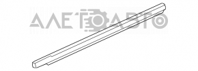 Молдинг двері-скло центральний задній правий GMC Terrain 10-17 хром