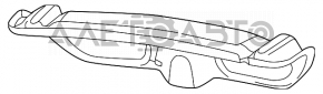 Обшивка крышки багажника Chrysler 200 11-14