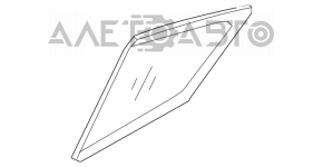 Скло двері трикутник зад прав Kia Forte 4d 14-18