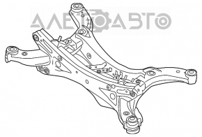 Підрамник задній Mazda 3 14-18 BM