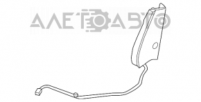 Подушка безопасности airbag сидения правого Mazda 6 13-17 с кожухом