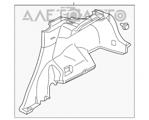 Обшивка арки правая Mitsubishi Outlander Sport ASX 16-