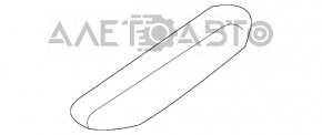Молдинг крыла передний хром Mitsubishi Outlander Sport ASX 10- хром