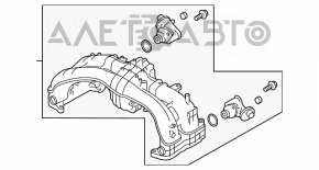 Колектор впускний Subaru Impreza 17- GK зламаний привід заслінки