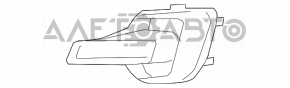 Заглушка птф прав Chevrolet Equinox 10-15