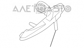 Ручка двери внешняя передняя правая Mini Cooper Clubman R55 07-14 keyless