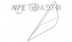 Молдинг крила трикутник прав Hyundai Elantra UD 11-16