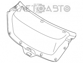 Обшивка крышки багажника Hyundai Elantra UD 11-16 новый OEM оригинал