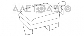 Подушка безпеки airbag пасажирська в торпеді Toyota Sequoia 08-16
