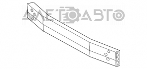 Усилитель переднего бампера Toyota Highlander 01-07