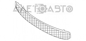 Нижняя решетка переднего бампера Infiniti QX30 17-19 Sport, надломана, песок
