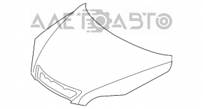 Капот голый Mazda3 03-08 HB