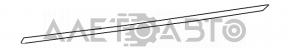 Молдинг порога левый VW Jetta 11-16 USA, структура, царапины, слом креп