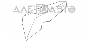 Заглушка внешней ручки передняя правая Hyundai Azera 12-17