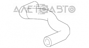 Патрубок охлаждения верхний Honda Civic X FC 16-21 1.5T
