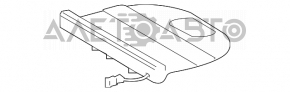 Подушка безопасности airbag коленная пассажирская правая Lexus RX350 RX450h 16-22 в сидении низ