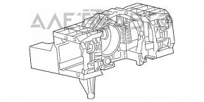 Блок подрулевых переключателей Mazda CX-9 16-