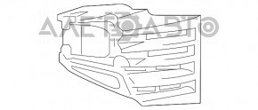Кріплення ПТФ прав Lexus ES300h ES350 16-18 рест
