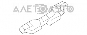 Механизм ручки двери задней правой Hyundai Elantra AD 17-20