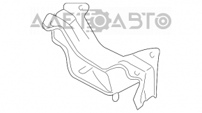 Подушка кпп Subaru Forester 14-18 SJ 2.5 МКПП, потрескана