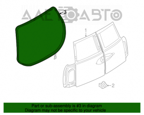 Уплотнитель резина проема двери багажника Mini Cooper Clubman R55 07-14