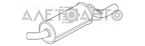 Глушитель задняя часть с бочками левый и правая Mini Cooper Clubman R55 07-14