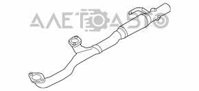 Приемная труба Ford Explorer 11-19 3.5 примята, порвана сетка