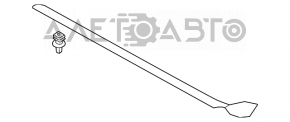 Накладка порога передняя правая Mini Cooper F56 3d 14- черн новый OEM оригинал