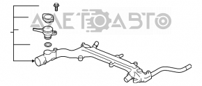 Трубка системы охлаждения Subaru Impreza 17- GK АКПП