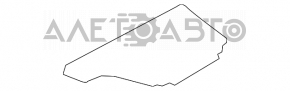 Крышка бокса багажника левая Subaru Impreza 4d 17- GK