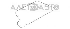 Крышка бокса багажника правая Subaru Impreza 4d 17- GK