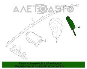 Подушка безопасности airbag сидения правого Subaru Impreza 17- GK