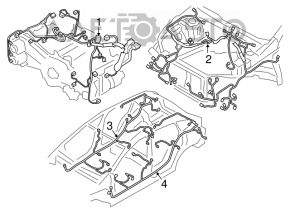 Блок запобіжників підкапотний Subaru Impreza 17- GK АКПП, без кришки