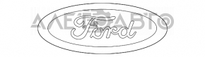 Эмблема надпись FLEX двери багажника Ford Flex 09-19 хром