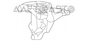Кронштейн задньої подушки двигуна Acura TLX 15-2.4