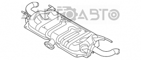 Глушник задня частина з бочкою Mazda 3 14-18 BM